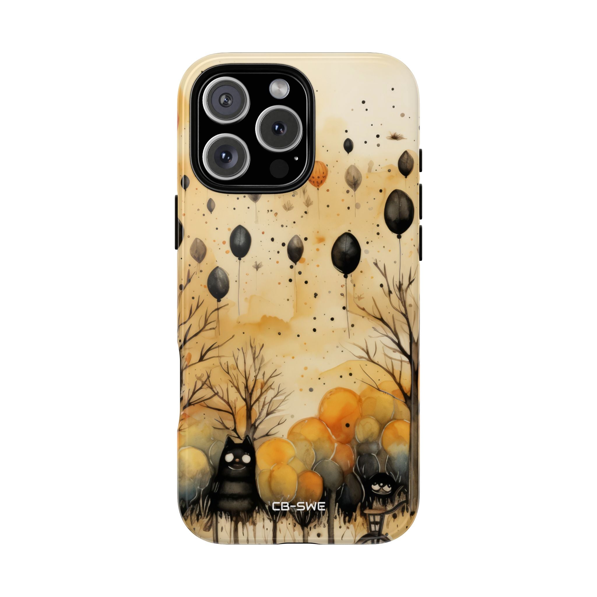 Balloons Drift Skyward - iPhone Case