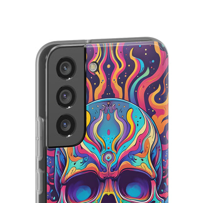 Flaming Skull Samsung S22 - Soft