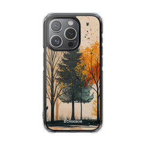 Autumnal Whispers - Phone Case for iPhone (Clear Impact - Magnetic)