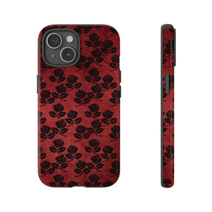 Rosemony Gothic Flower - Protective Phone Case