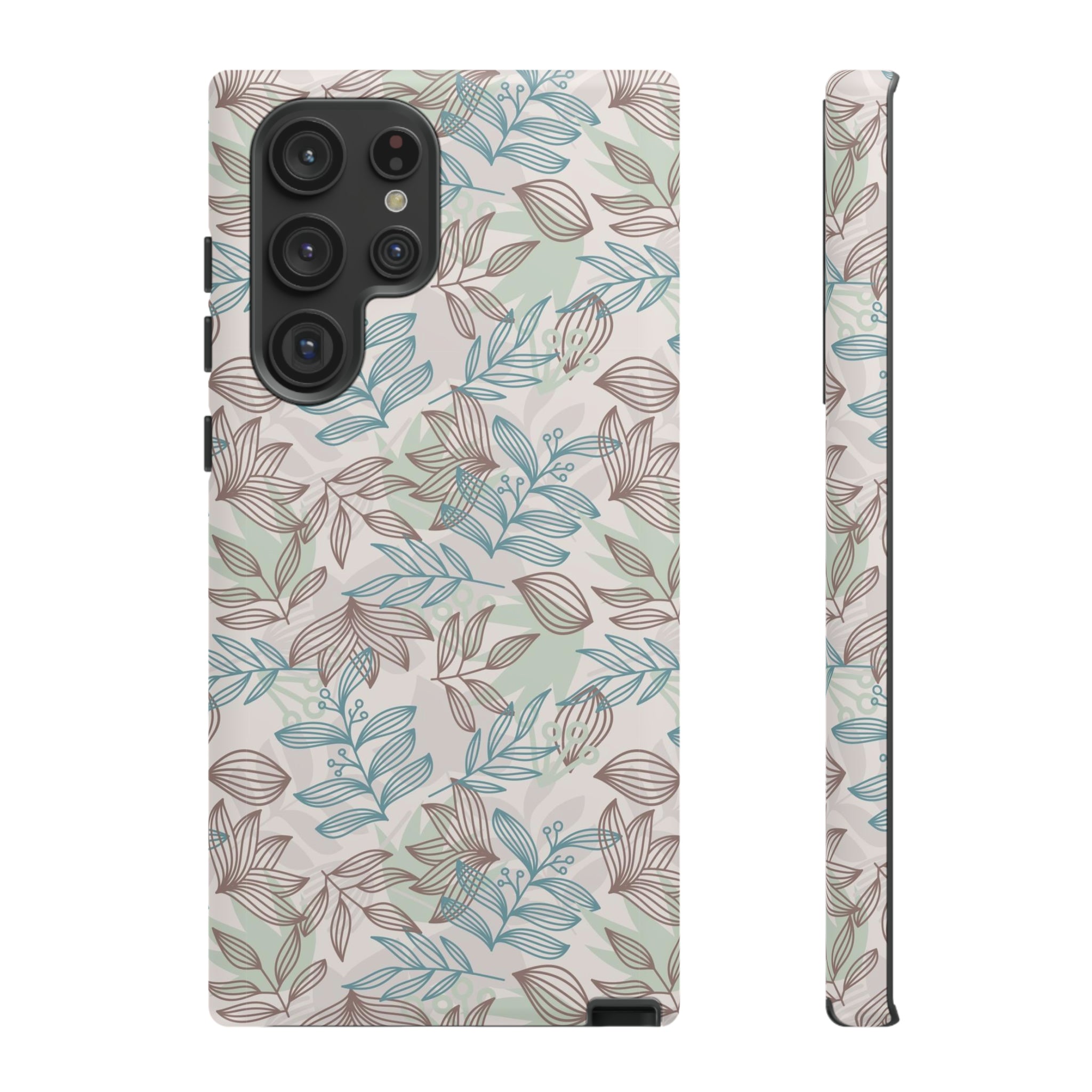 Minty Leaf - Protective Phone Case