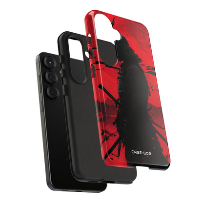 Crimson Samurai Samsung S25 Case - Tough