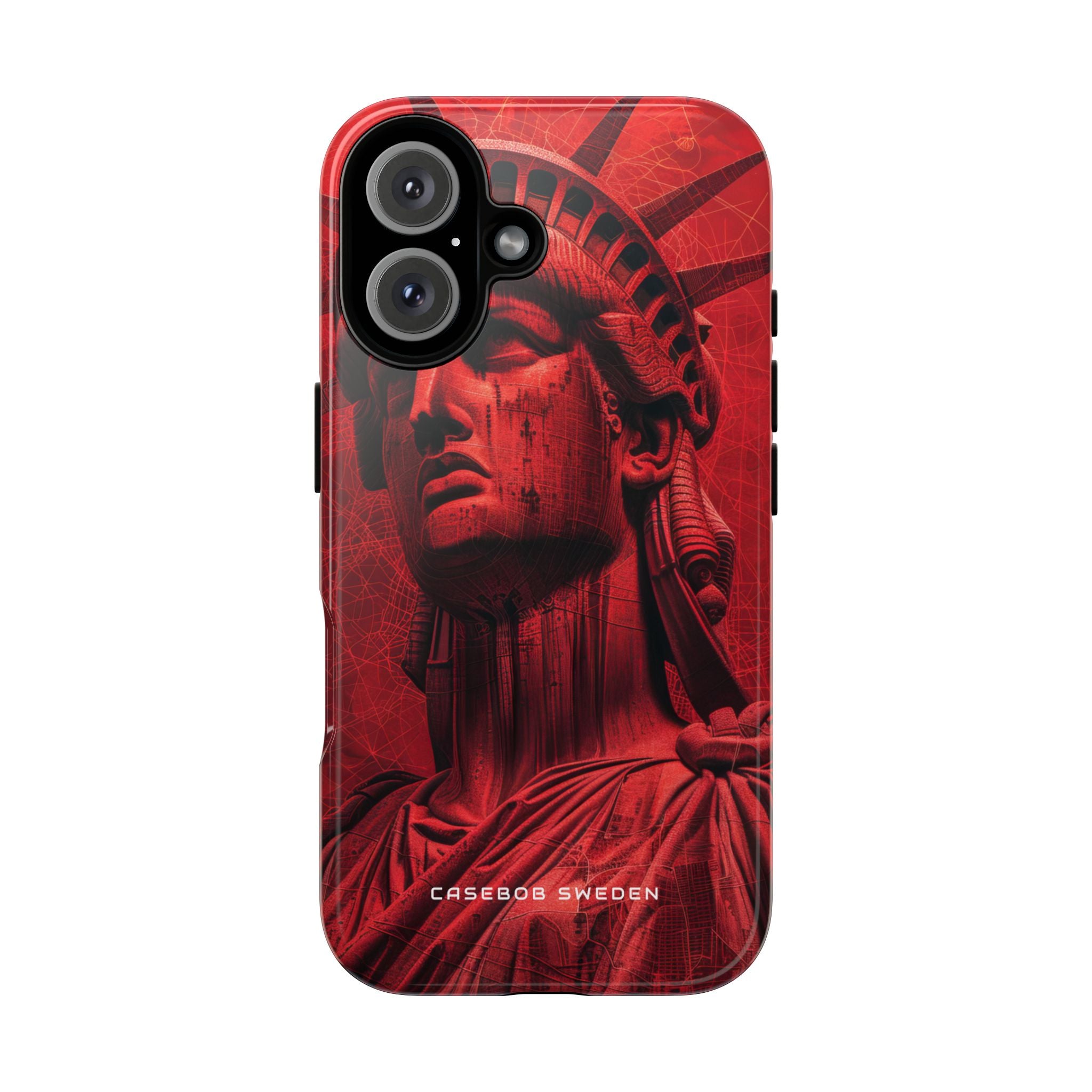 Zen Red Liberty Vision iPhone 16 - Robuste Handyhülle