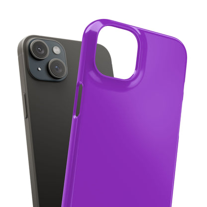 Dark Orchid iPhone 15 - Slim Phone Case