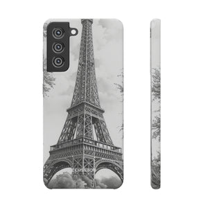 Parisian Monochrome Majesty | Slim Phone Case for Samsung