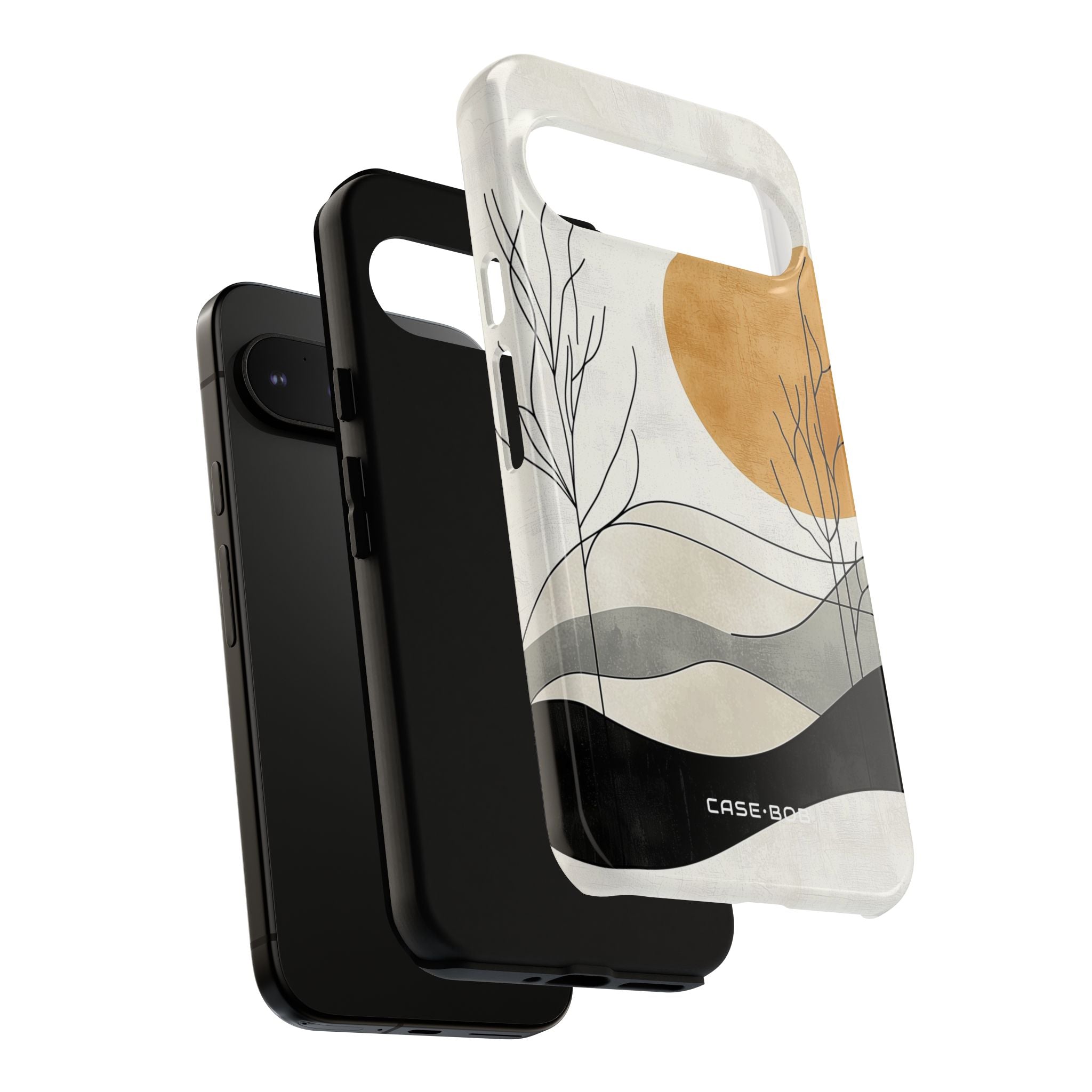 Orange Halo Google Pixel 9 Pro XL Case - Tough