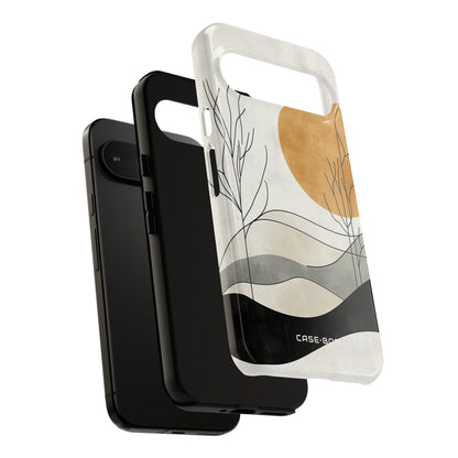 Orange Halo Google Pixel 9 Pro XL Case - Tough