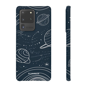 Cosmic Wanderer | Schlanke Handyhülle für Samsung