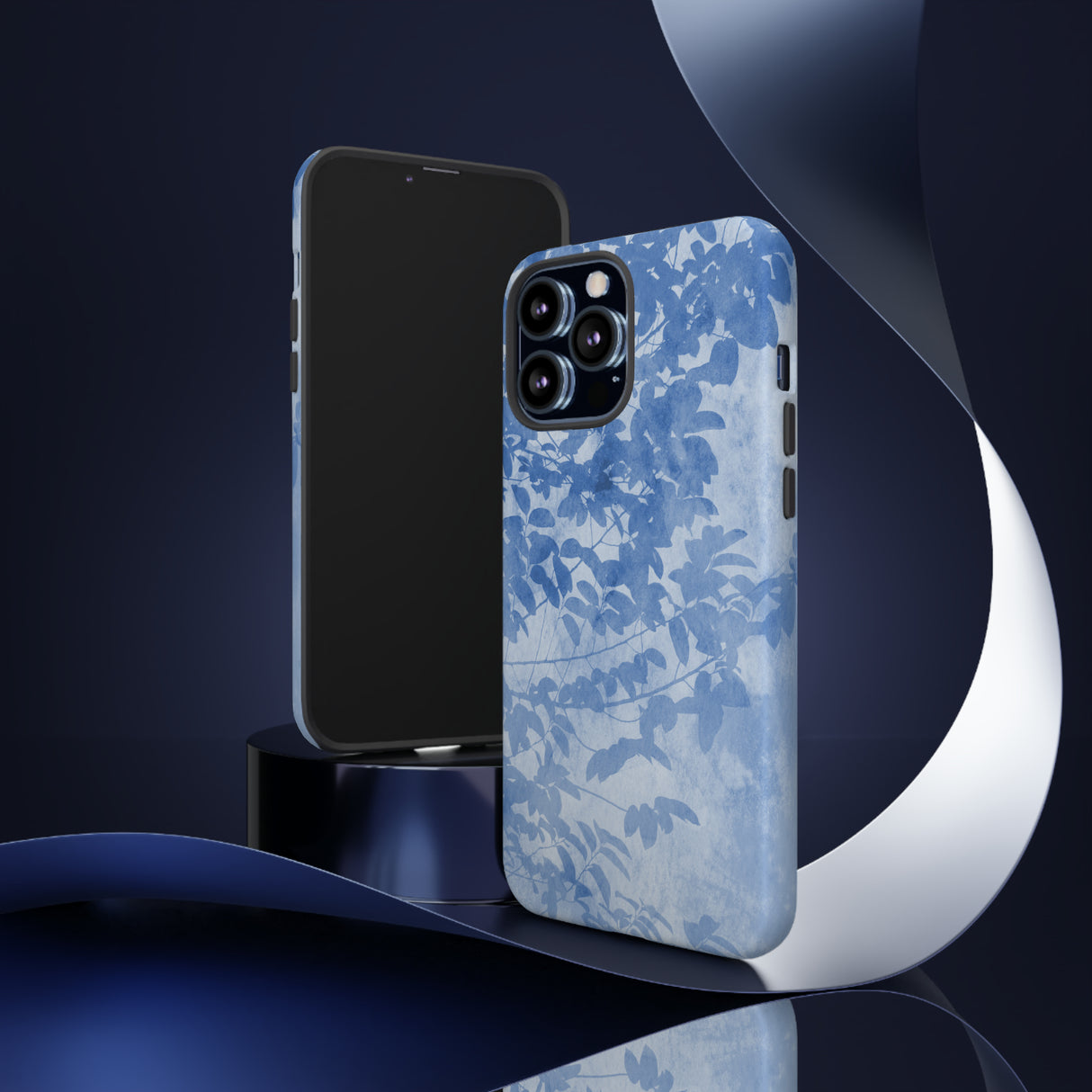 Blue Artistic - Protective Phone Case