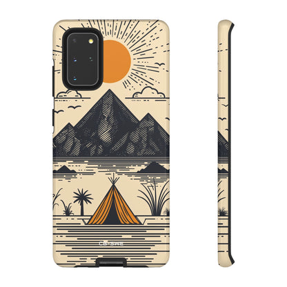 Golden Tent Awaits - Samsung Case