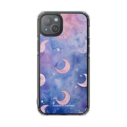 Celestial Dreamscape - Clear Impact iPhone 15 Phone Case