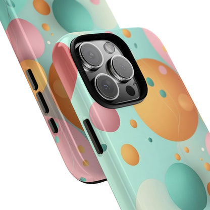 Pastel Circles iPhone 16 Pro Max Case - Tough