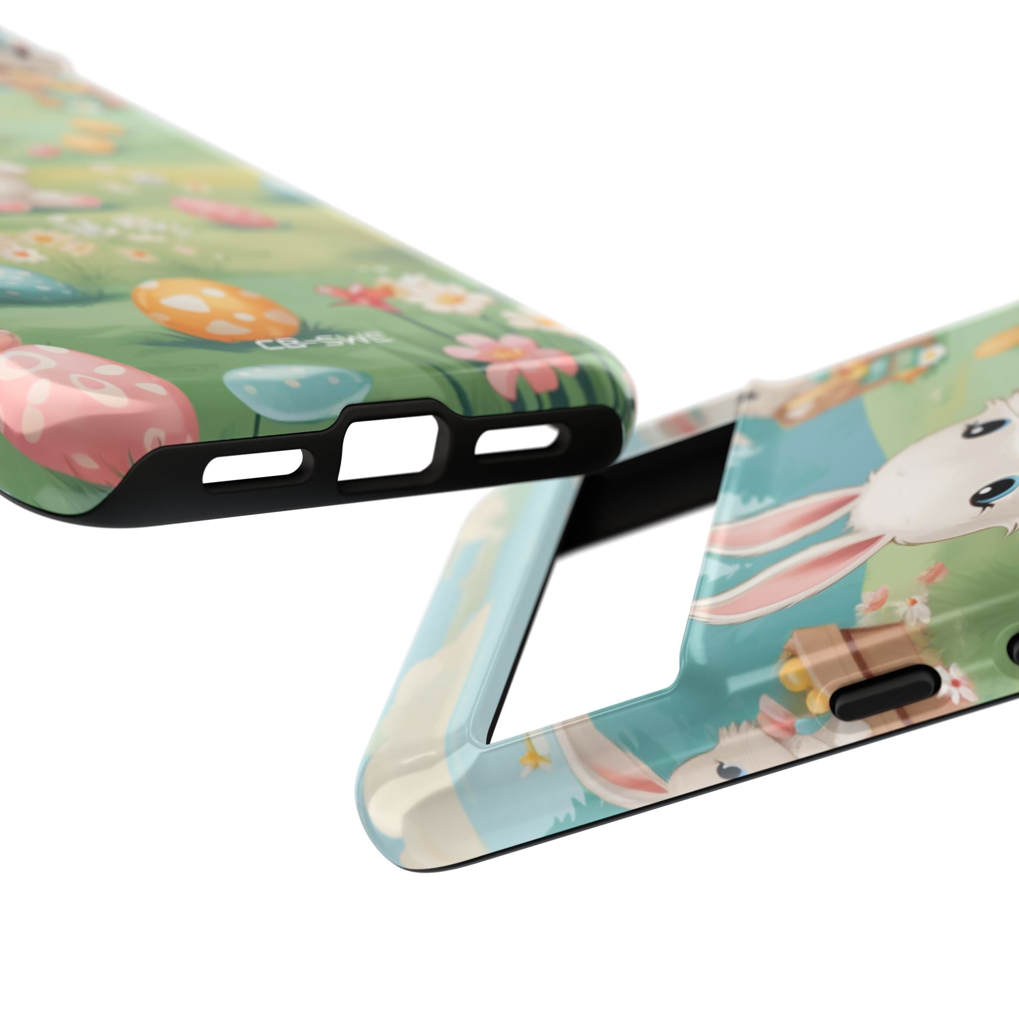 Bunnies Hunt Eggs - Google Pixel Case