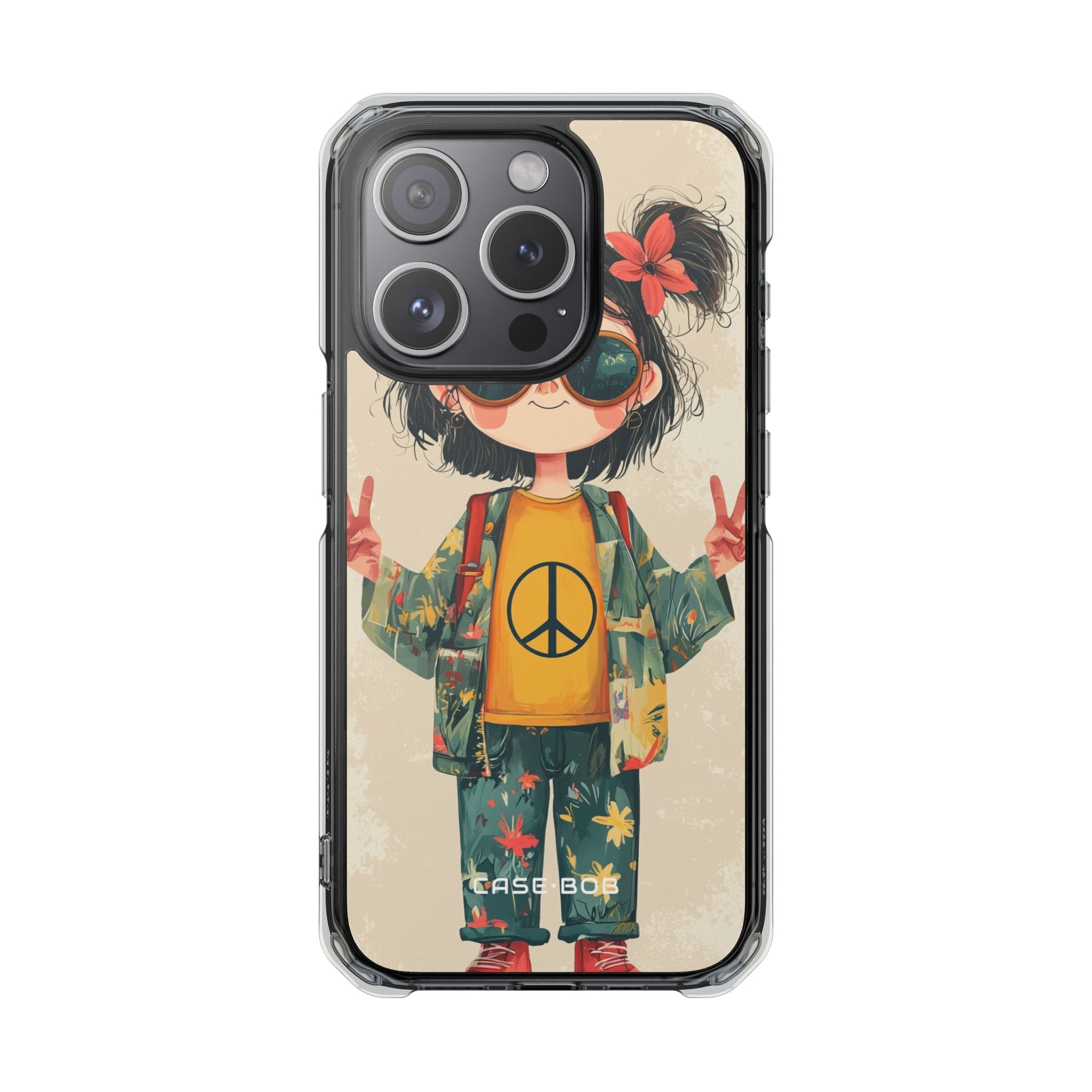 Peace Pigtails iPhone 15 Pro Case - Impact