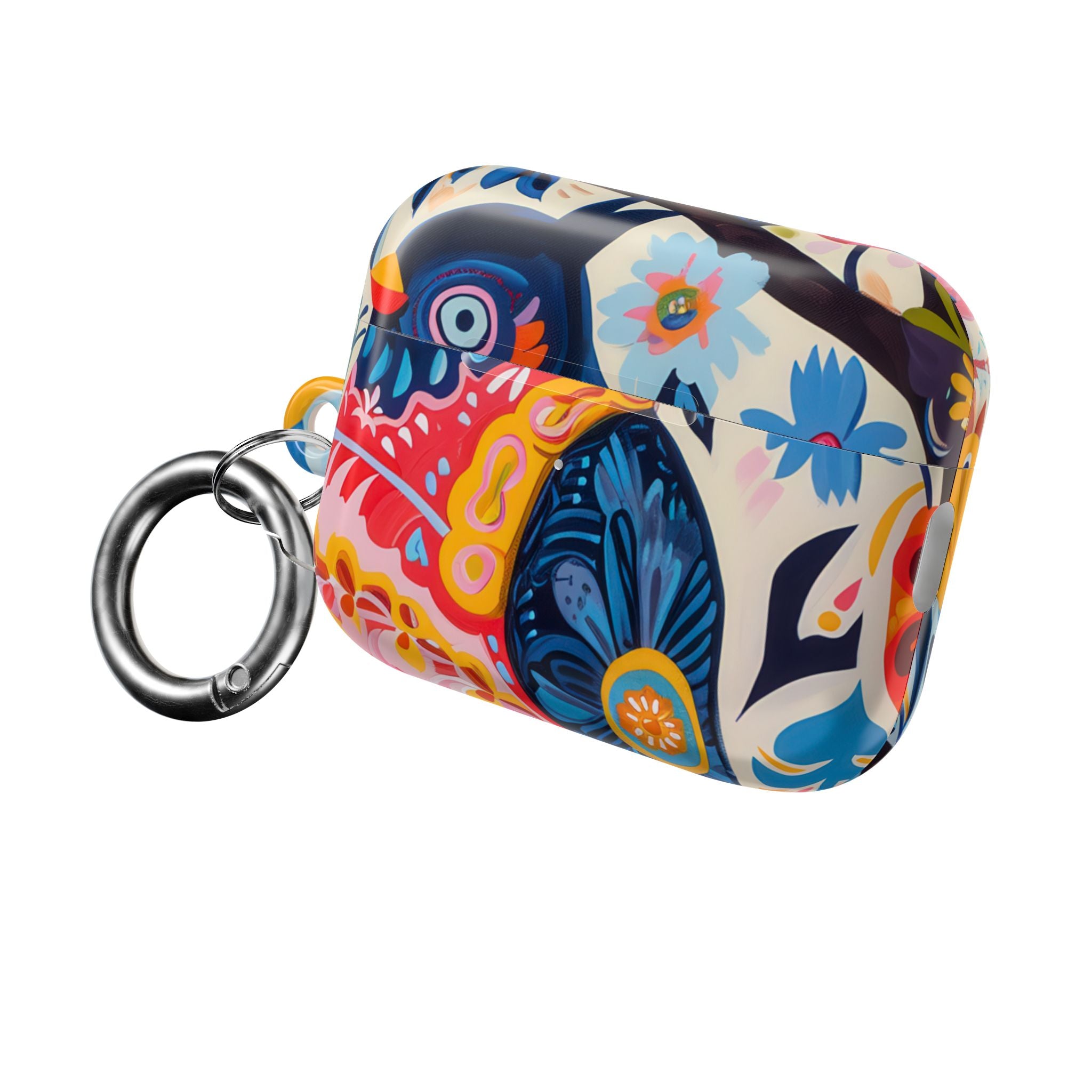 Ornate Owl Bloom - AirPods Case