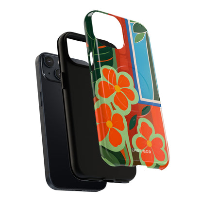 Orange Blossom Burst iPhone 14 Case - Tough+