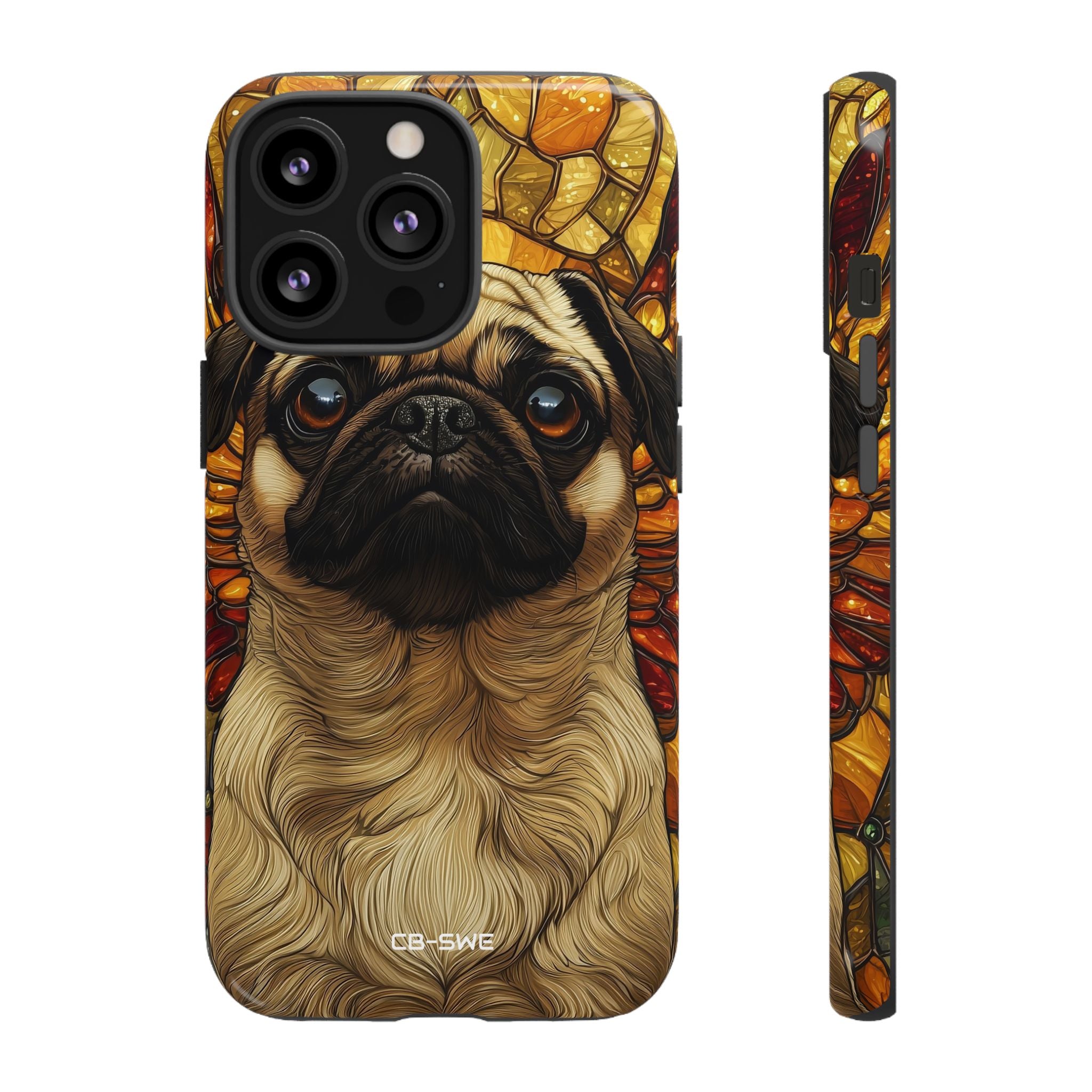 Pug Soars Brightly - iPhone Case