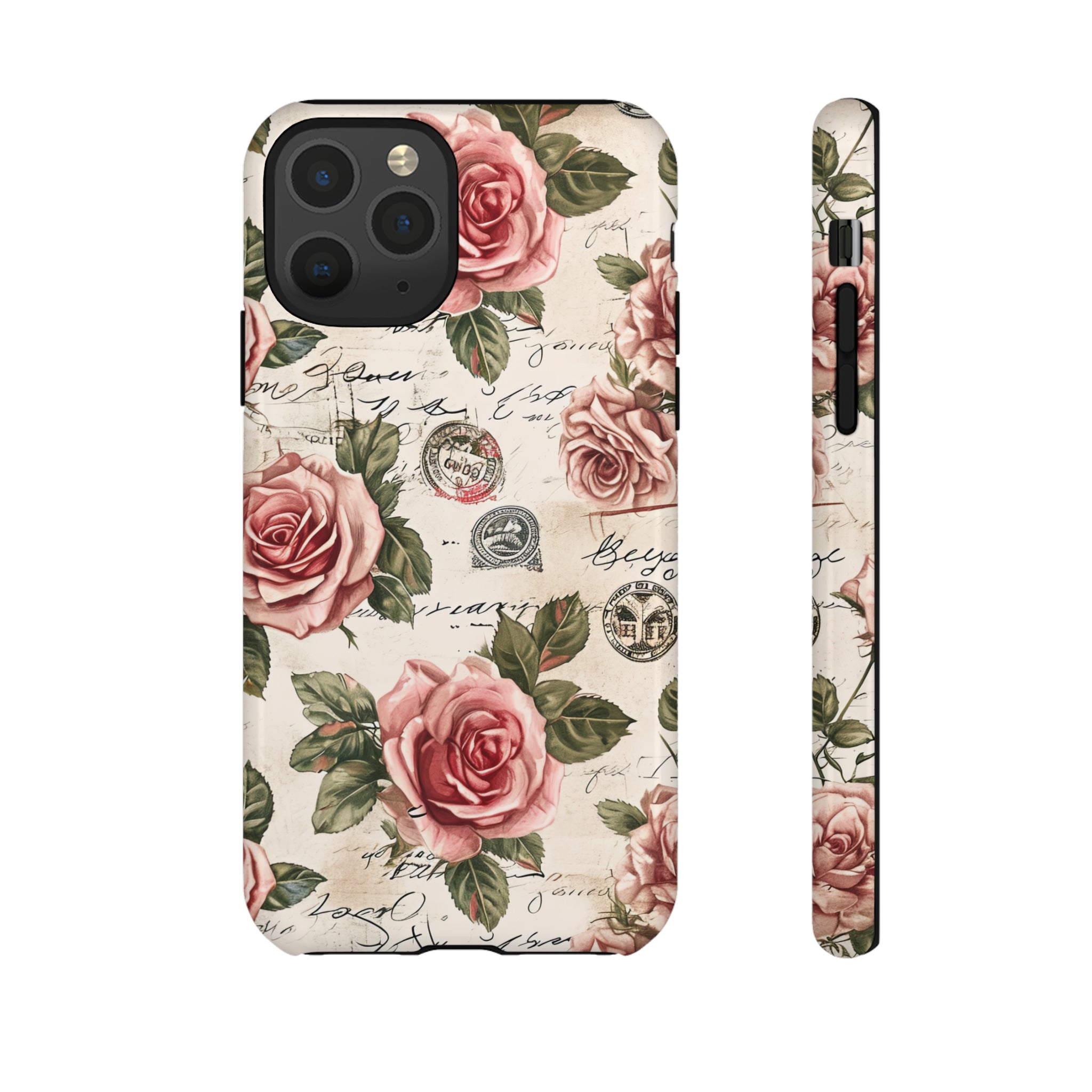 Roses & Love Letters - Protective Phone Case