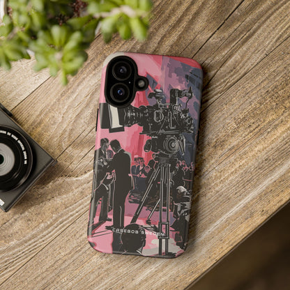 Retro Cinematic Spotlight iPhone 16 - Tough Phone Case