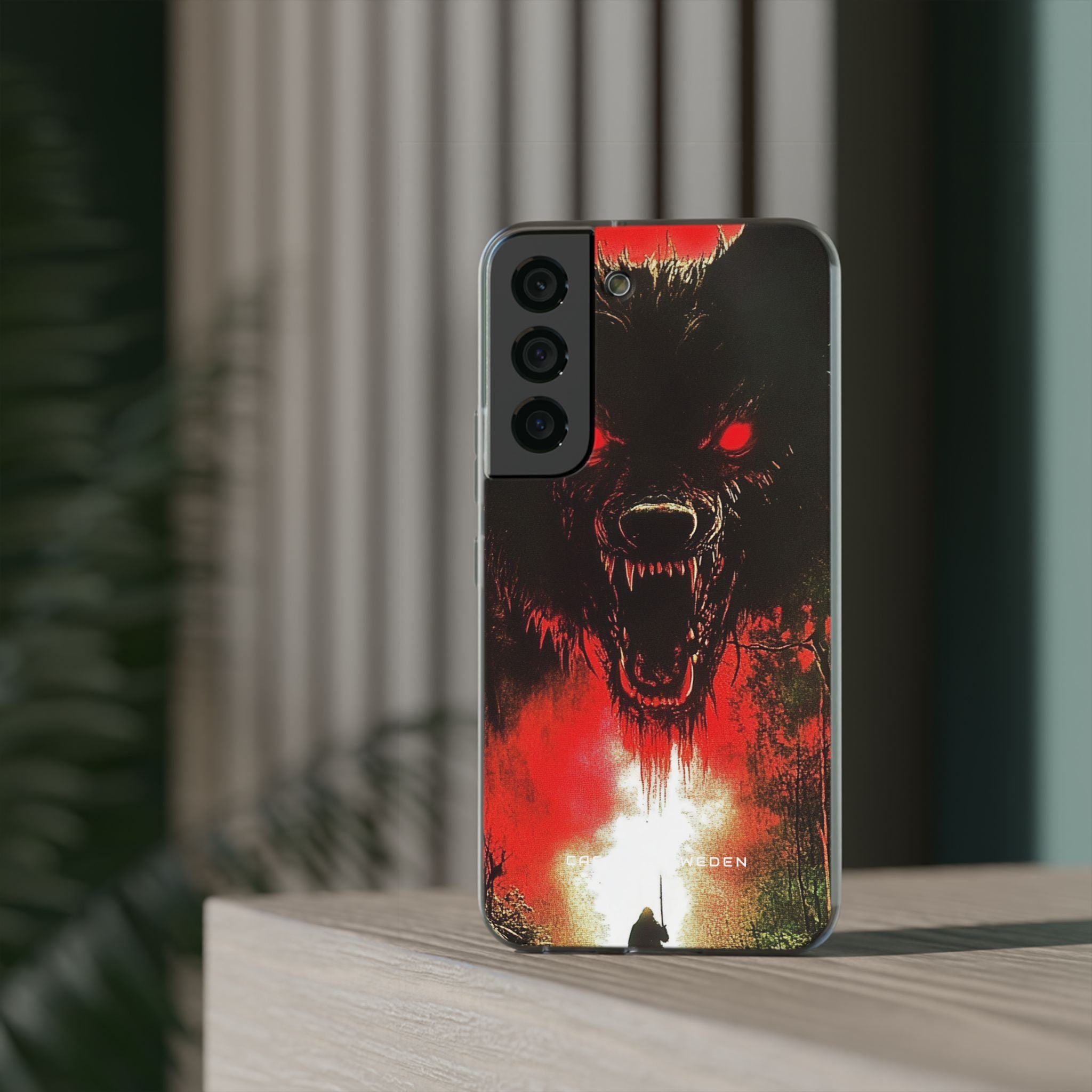 Bloodmoon Wolf's Lament Samsung S22 - Flexi Phone Case