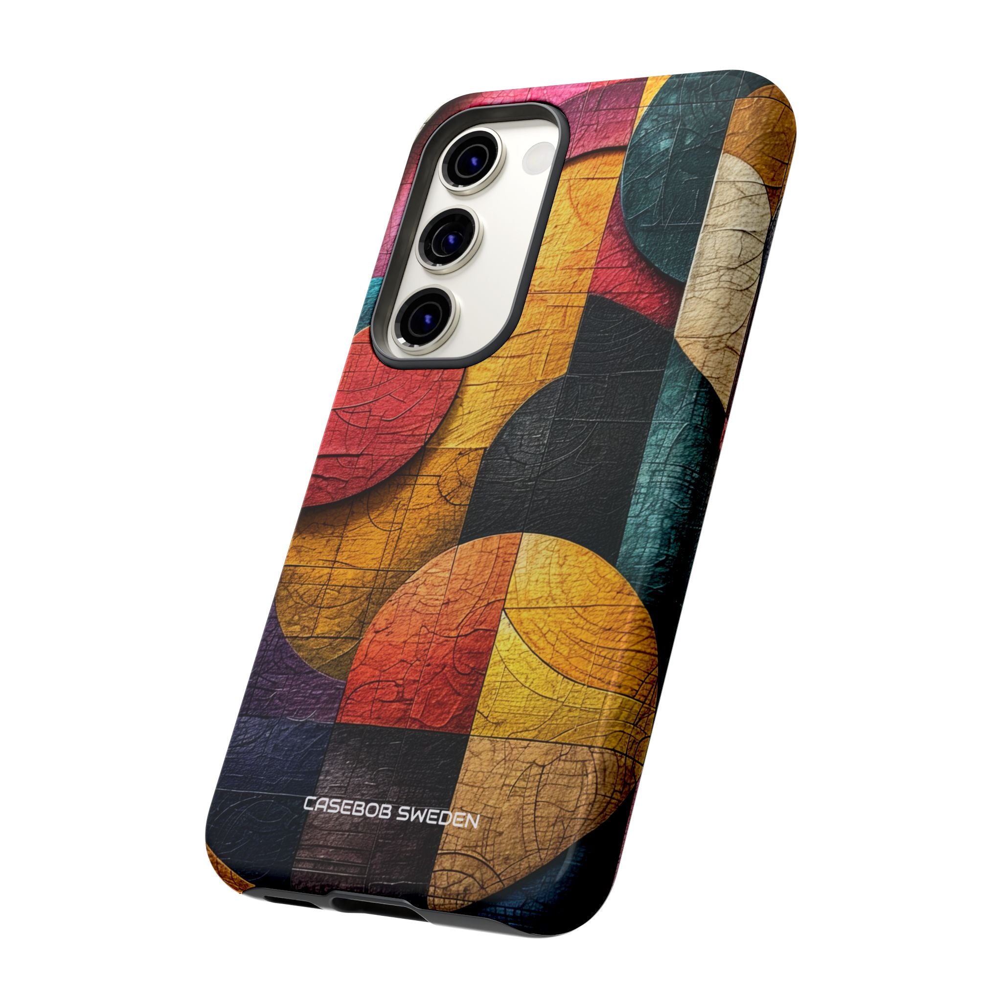 Vibrant Geometric Art - Tough Samsung S23 Phone Case