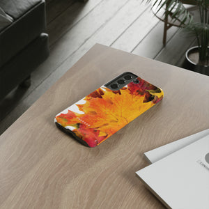 Autumn Maple Leaf - Protective Phone Case