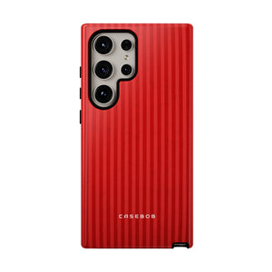 Red Stripes - Protective Phone Case