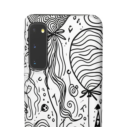 Whimsical Festivity | Slim Phone Case for Samsung