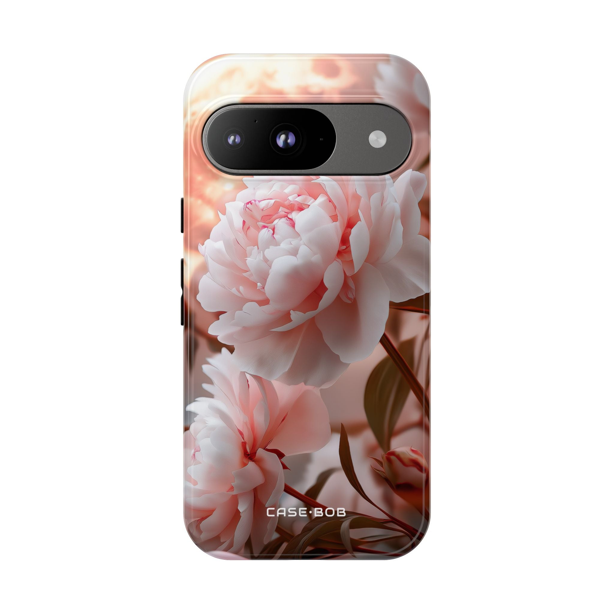 Peony Moonlight Google Pixel 9 Case - Tough