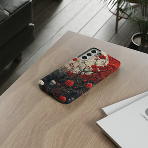 Moonlit Rose Peace - Protective Phone Case