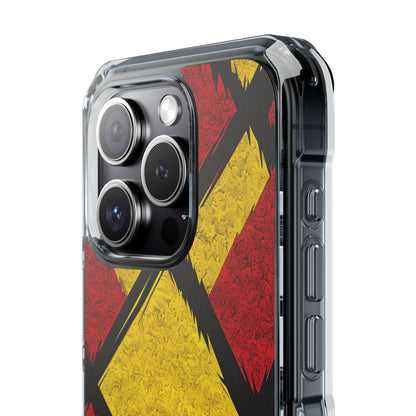 Dynamic Geometric Energy iPhone Case - Impact
