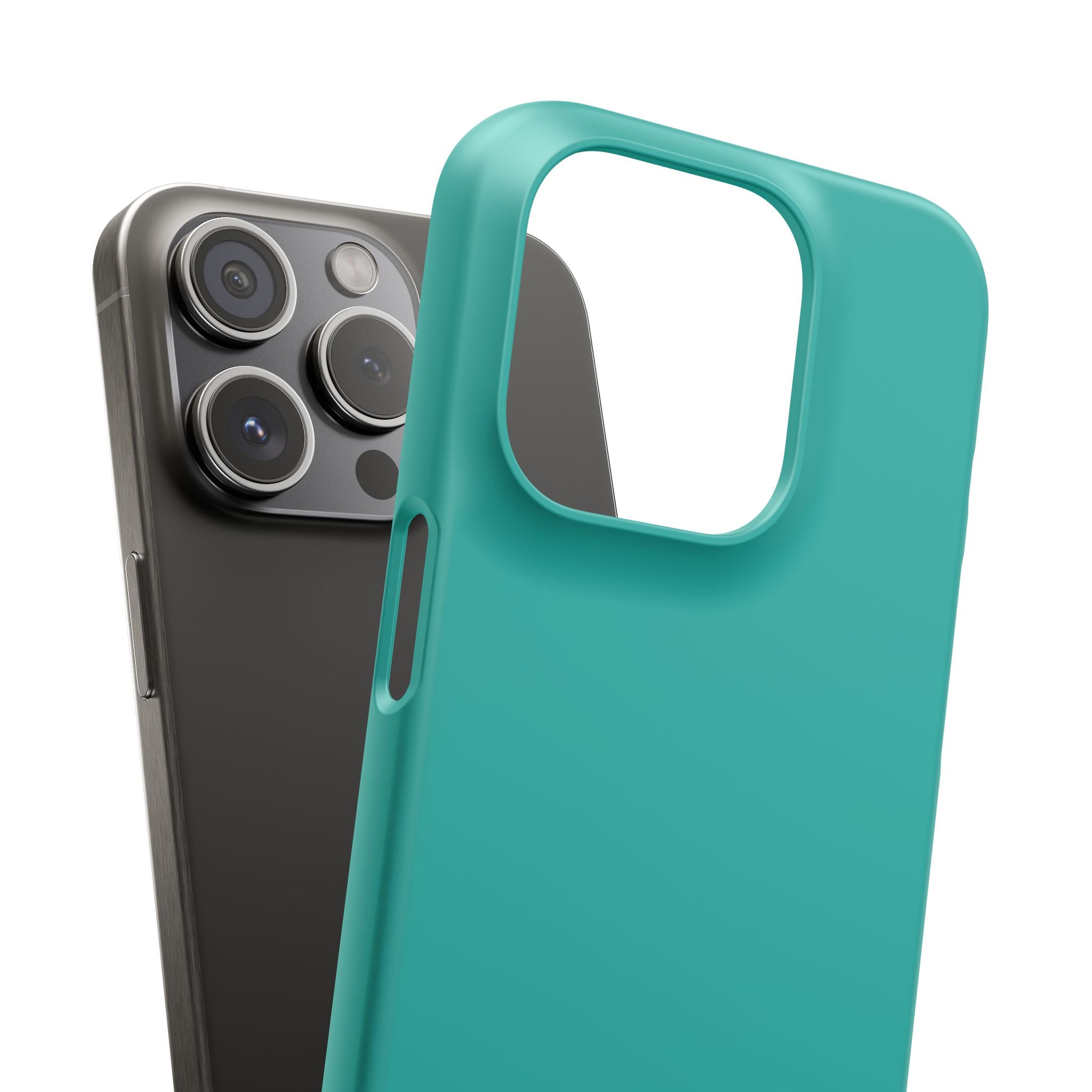 Light Sea Green iPhone 15 - Slim Phone Case