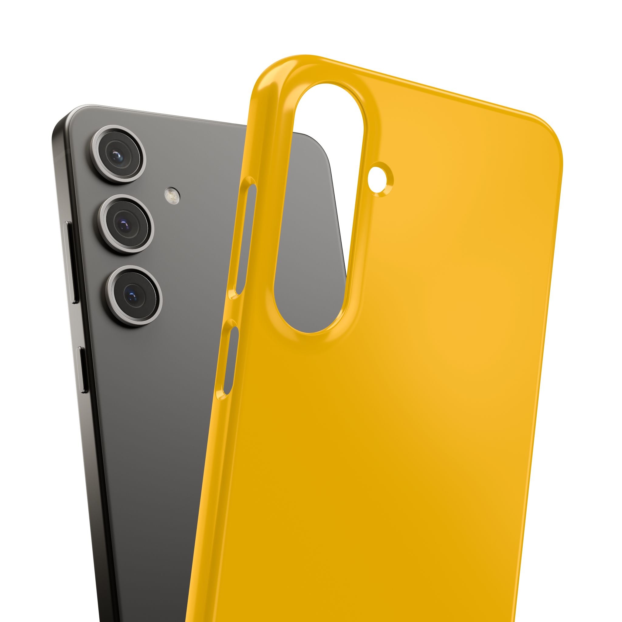 Amber Yellow - Slim Samsung S24 Phone Case