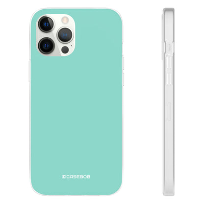 Middle Blue Green | Phone Case for iPhone (Flexible Case)