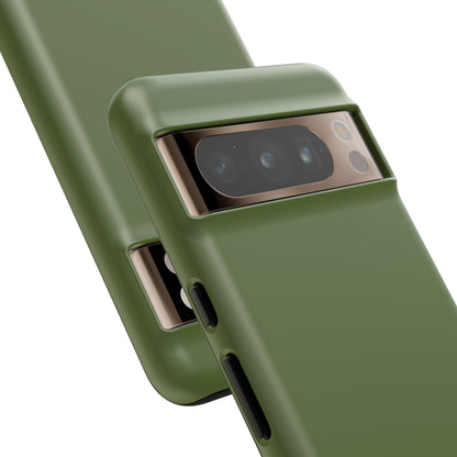 Dark Olive Green Google Pixel 8 - Tough Phone Case