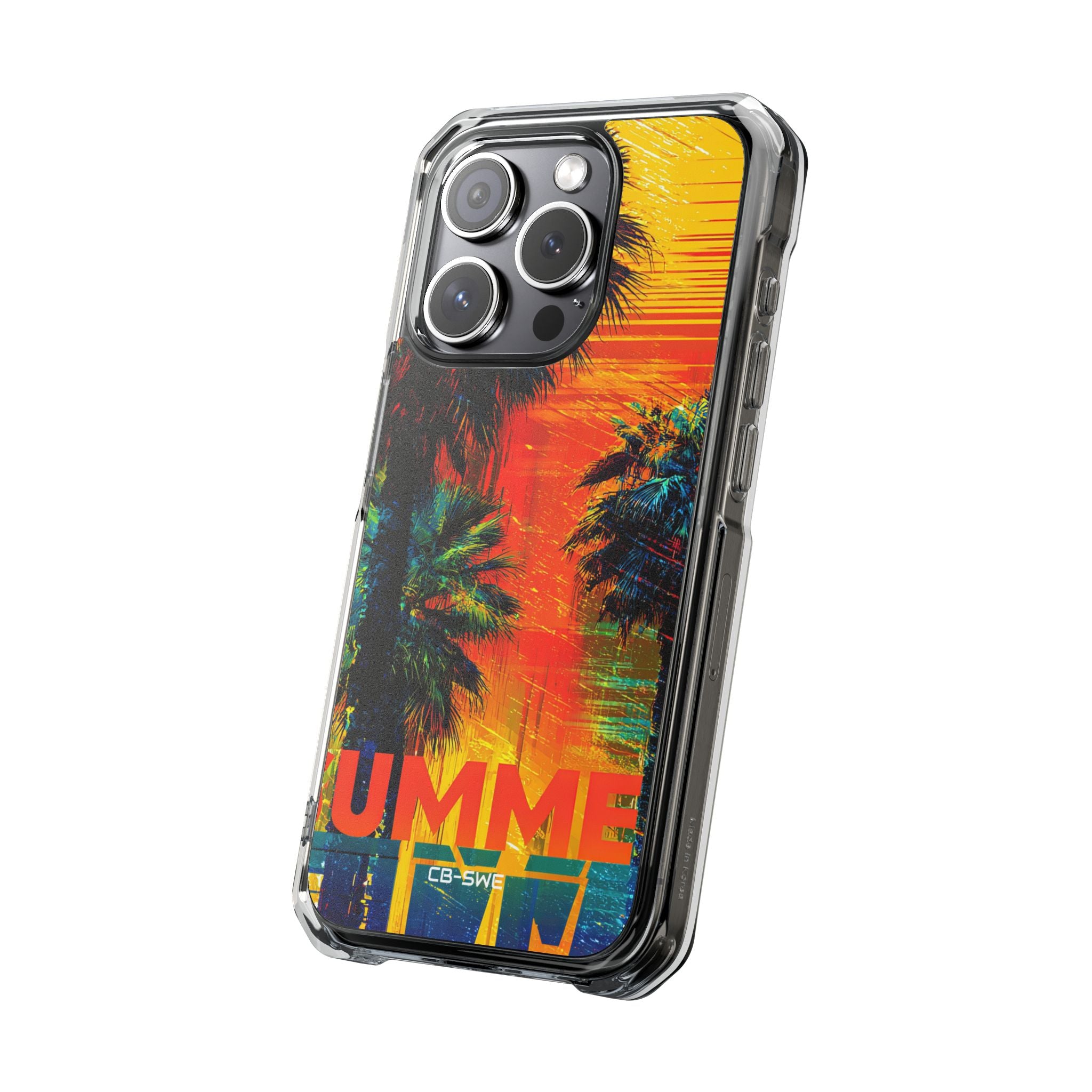 Summer Sunset Palms iPhone Case - Impact