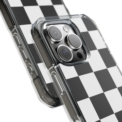 Symmetry In Squares iPhone Case - Impact