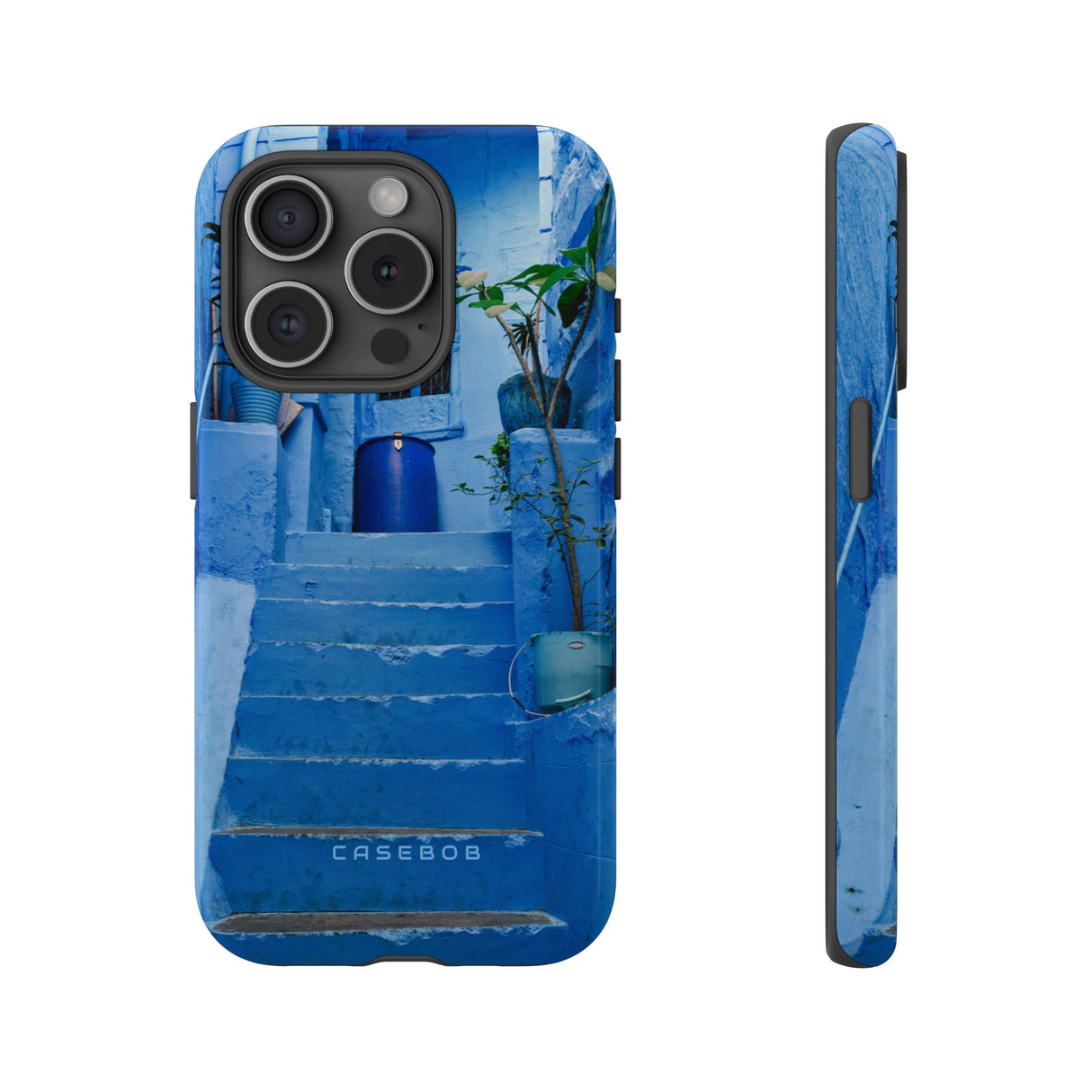 Blue City Morocco - Protective Phone Case