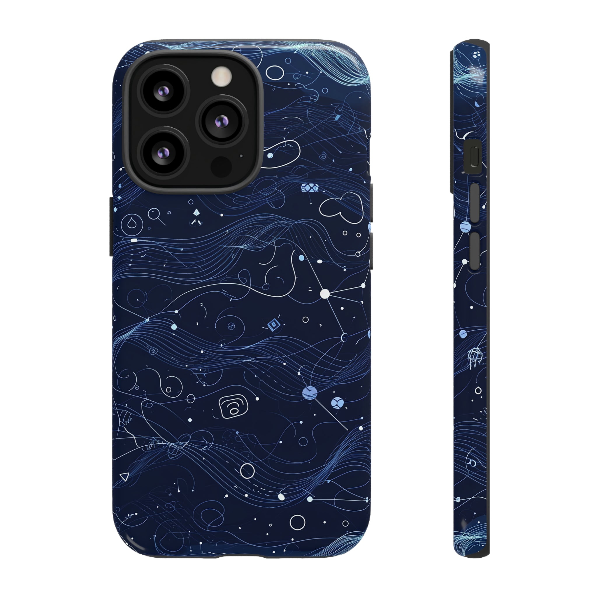 Network Fusion: Connectivity Gradient - Protective Phone Case