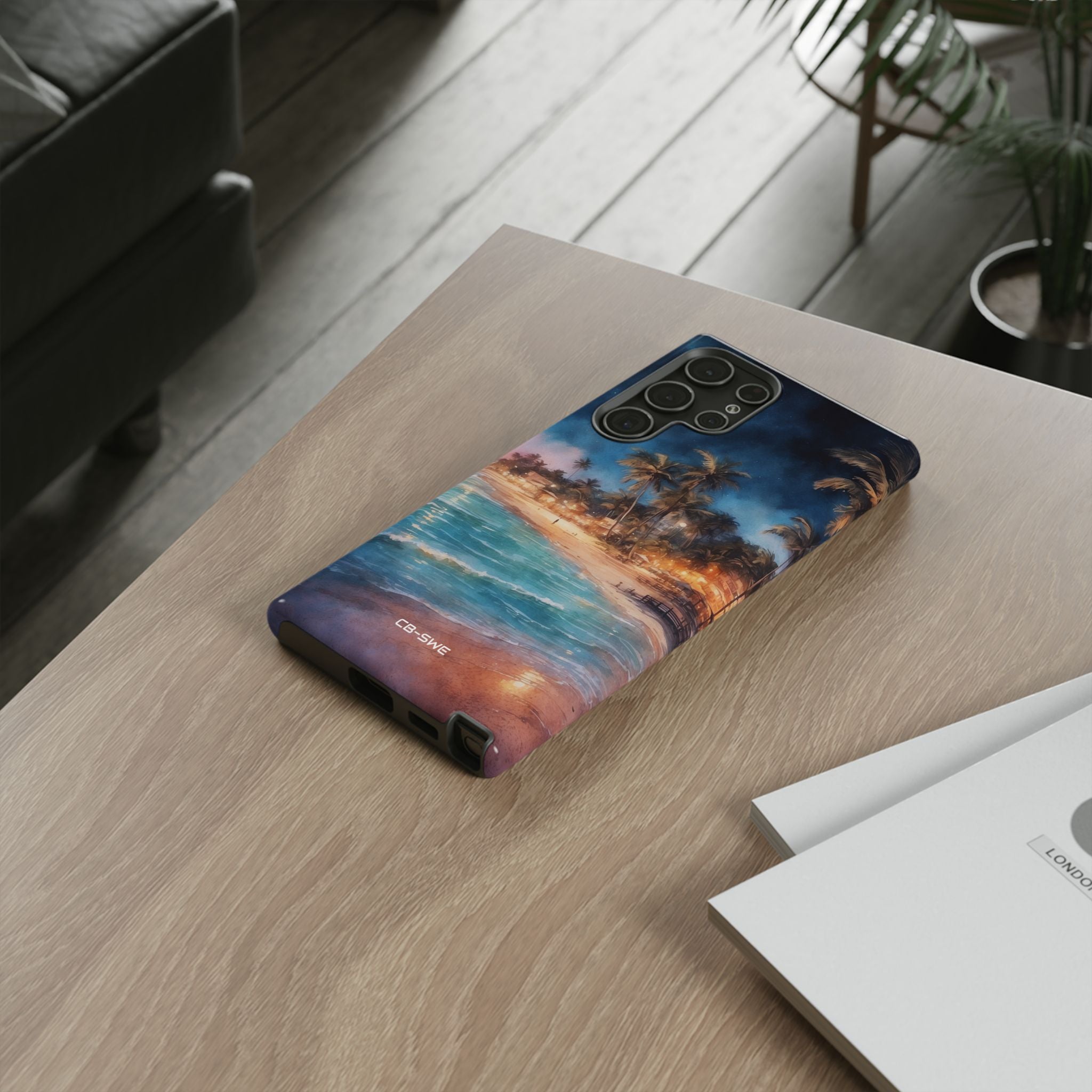 Moonlight Dances Water - Samsung Case