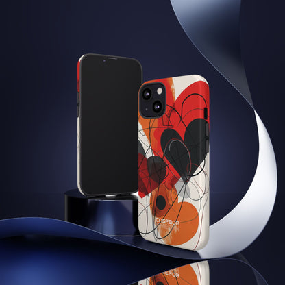 Crimson Motion Flow iPhone 13 - Tough
