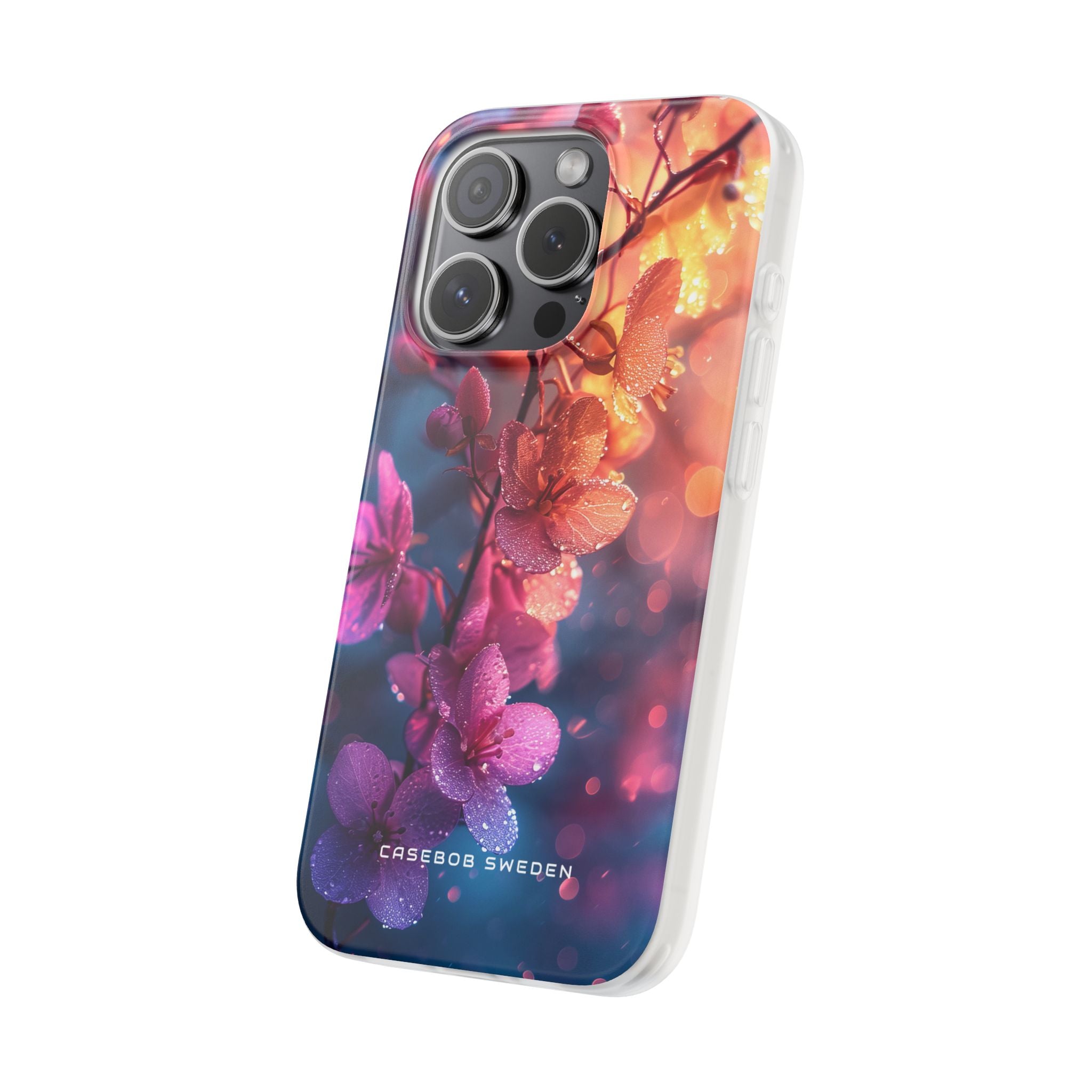 Surreal Flower Harmony iPhone 15 - Flexi Phone Case