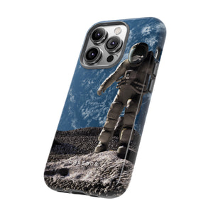 Astronaut on the Moon - Protective Phone Case