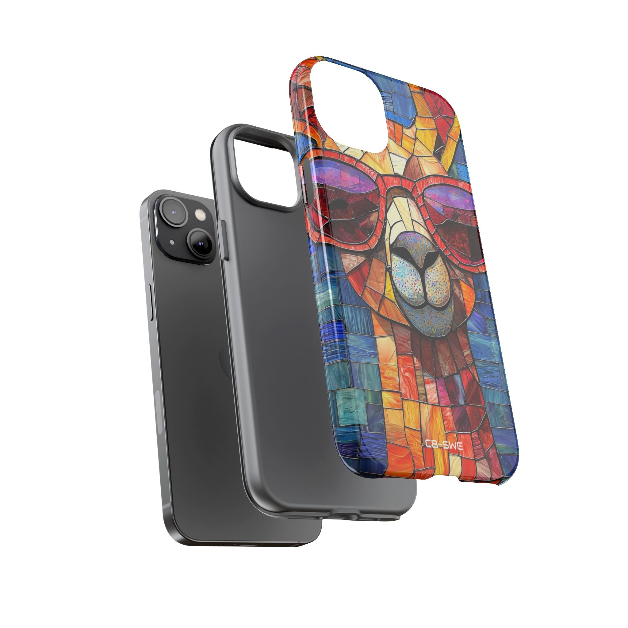 Llama Wears Sunglasses - iPhone Case