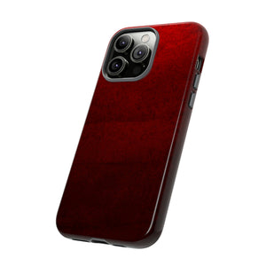 Grunge Red - Protective Phone Case