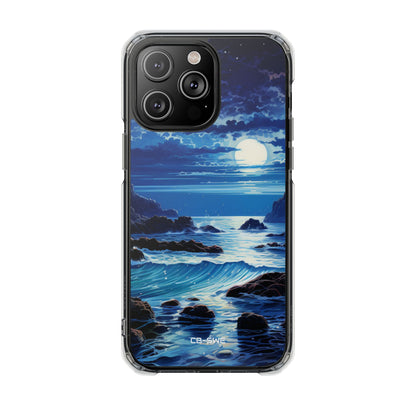 Moonlit Sea Dance iPhone Case - Impact