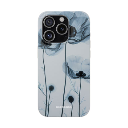 Tranquil Poppy Bloom | Flexible Phone Case for iPhone