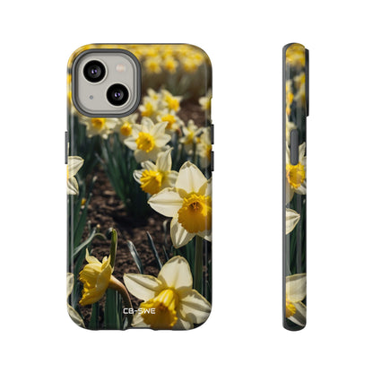 Golden Daffodils Bloom - iPhone Case