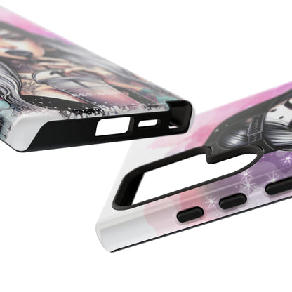 Silver Sip Nebula Samsung S24 Ultra Case - Tough