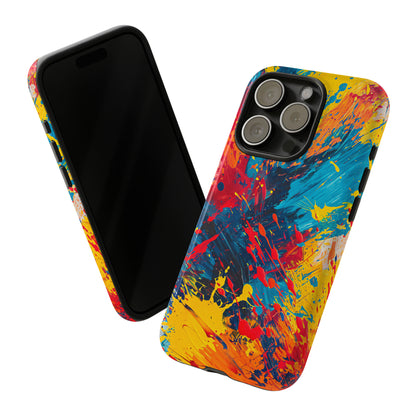 Artistic Brushstroke Bliss - Protective Phone Case